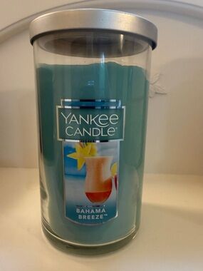 Yankee Candle Bahama Breeze Jar Candle - Teal Blue